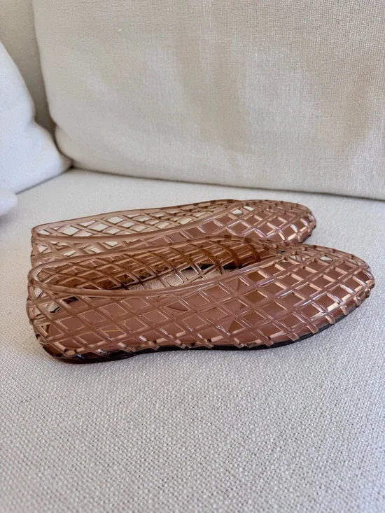 Dolce Vita Jam Mocha Jelly Flats - Picture 9 of 10